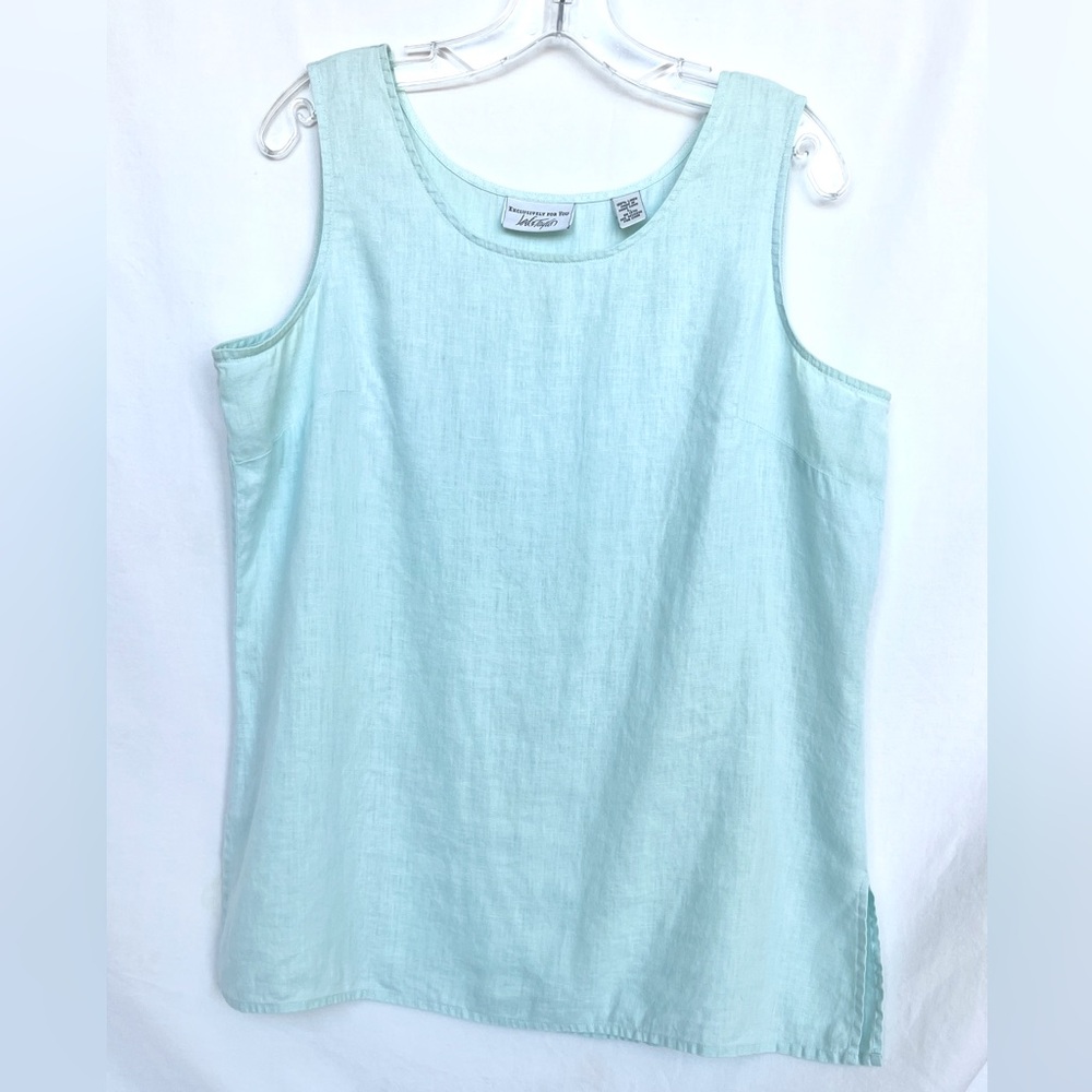 Lord and Taylor Linen Sleeveless Top
Pop Over Relaxed Fit Roomy Casual Boho